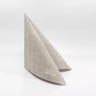 Okay Punta Punta szalvéta 38x38 cm 40 lap/csomag Net Stone - barna