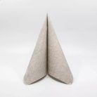Okay Punta Punta szalvéta 38x38 cm 40 lap/csomag Net Stone - barna