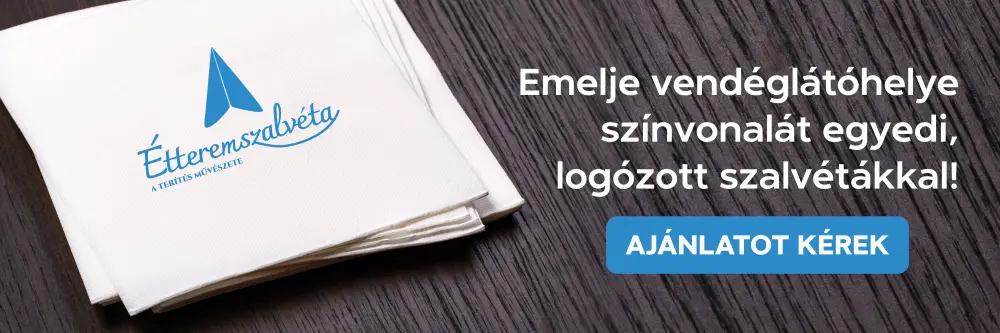 Logózott szalvéta